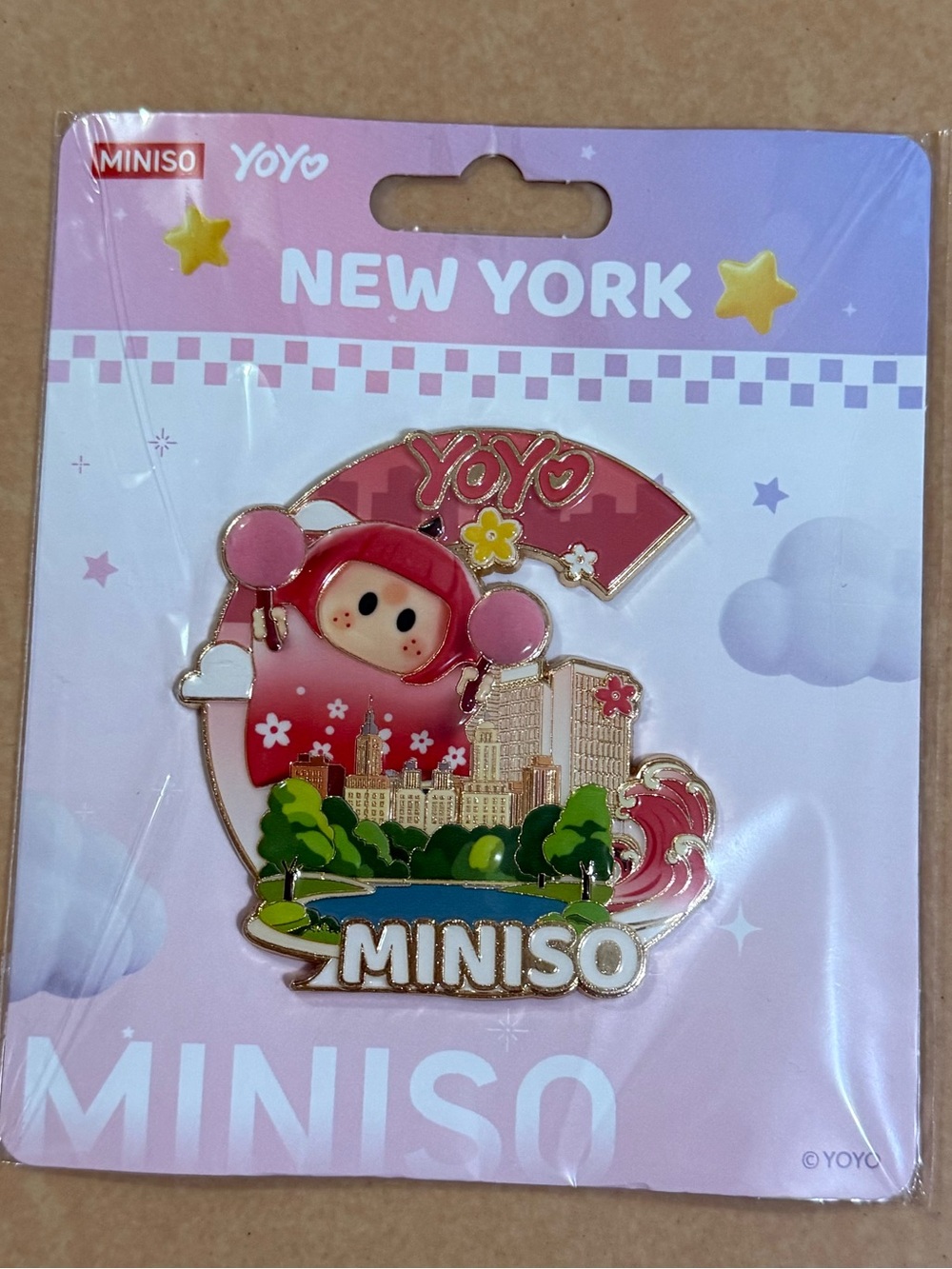 Miniso Yoyo Grand Central New York City Magnet